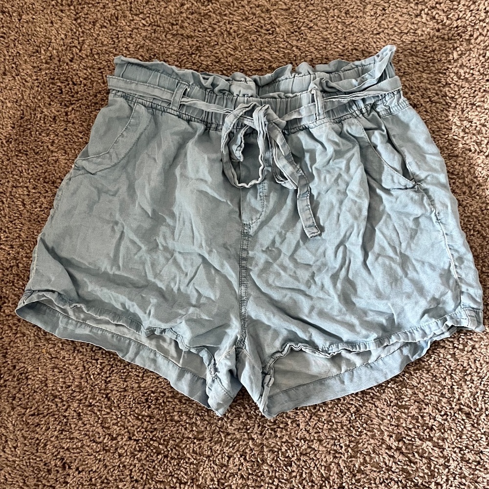 Thread + Supply Denim Paper Bag Shorts Size XL